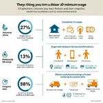 Minimum wage economic impact visualization