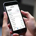 Mobile banking apps offering convenience and security