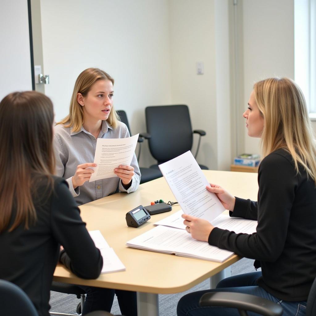 Mock IELTS speaking session with a partner