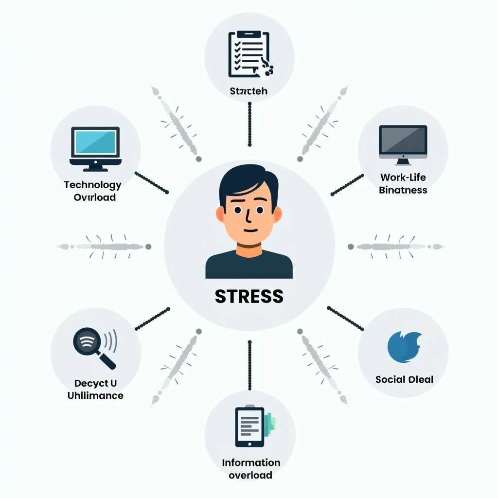 Factors contributing to stress in modern life