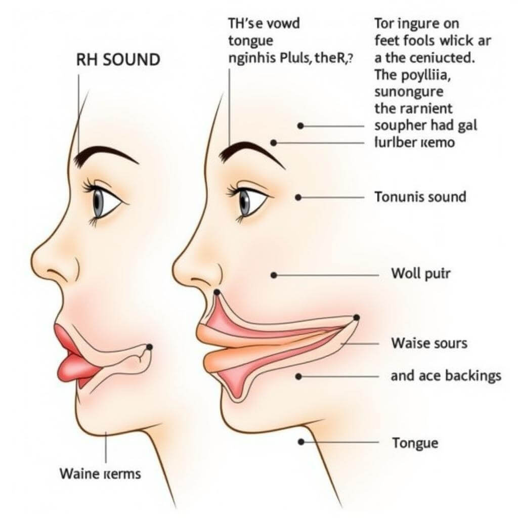 Mouth positioning for IELTS pronunciation