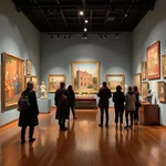 Museums and galleries showcasing global artworks