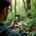 Using technology to appreciate nature