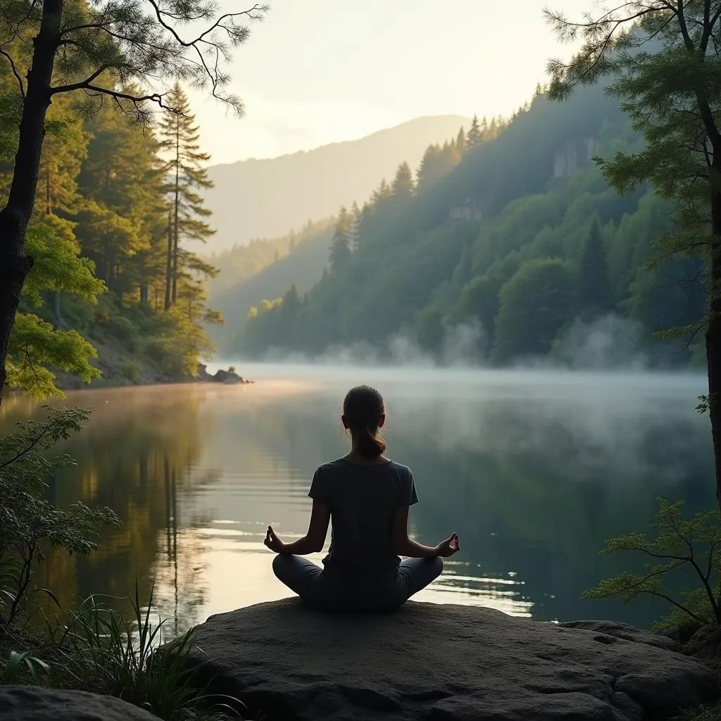 Mindfulness practice in nature