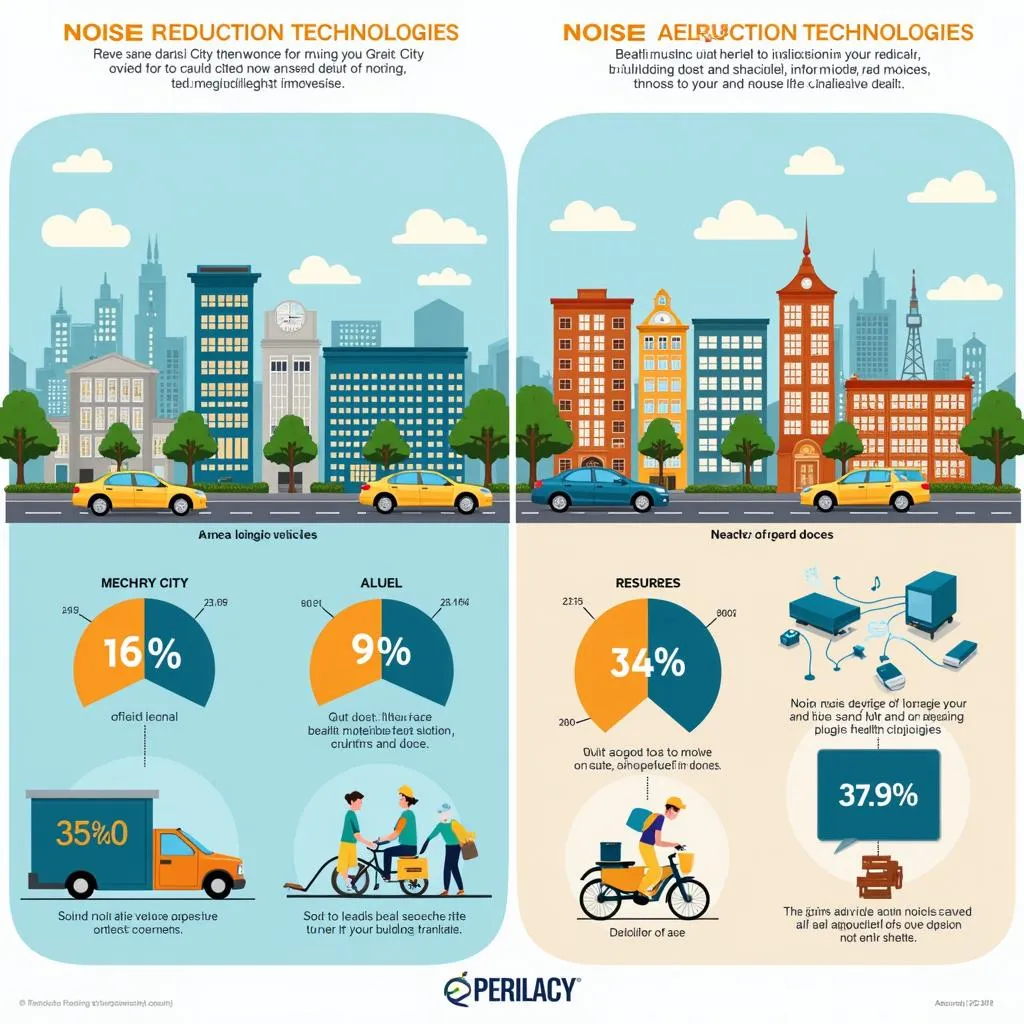 Noise reduction technologies in urban areas