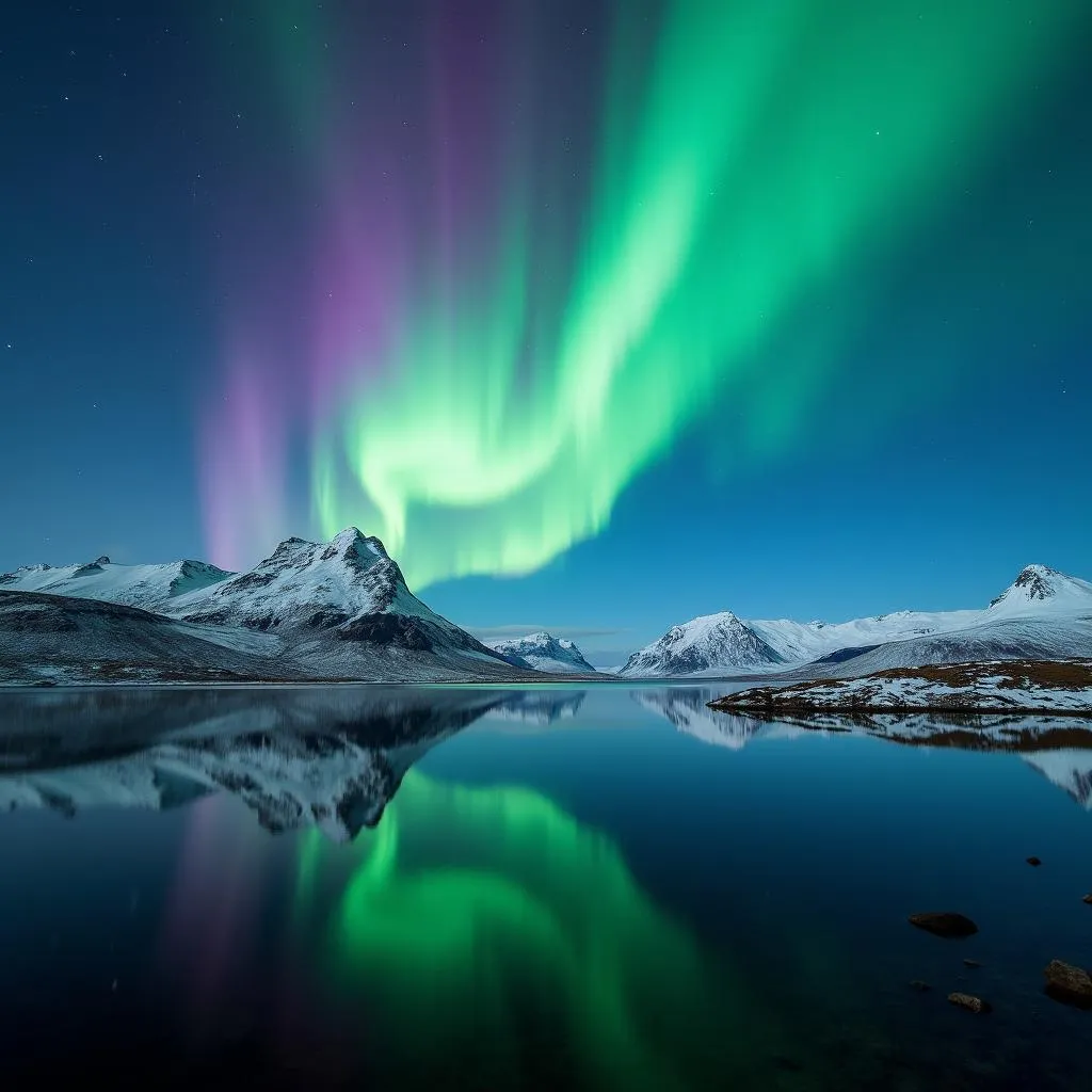 Viewing the Northern Lights in Iceland