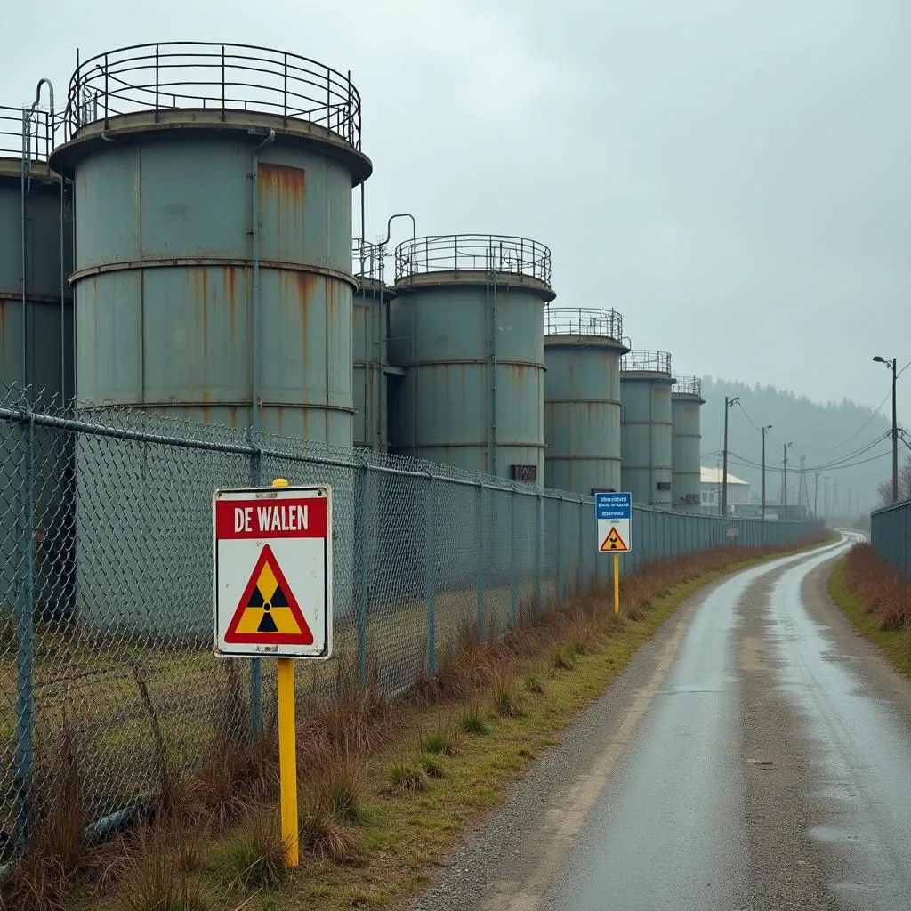 Nuclear waste storage facility