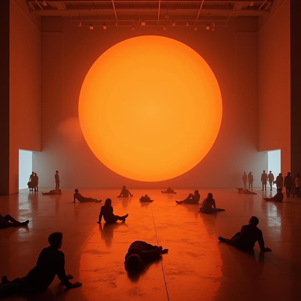 Olafur Eliasson's "The Weather Project" at Tate Modern