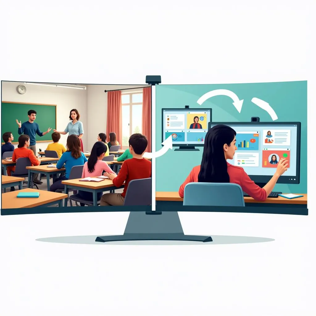 The impact of online courses on traditional education