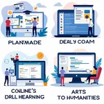 Various online learning platforms offer diverse courses