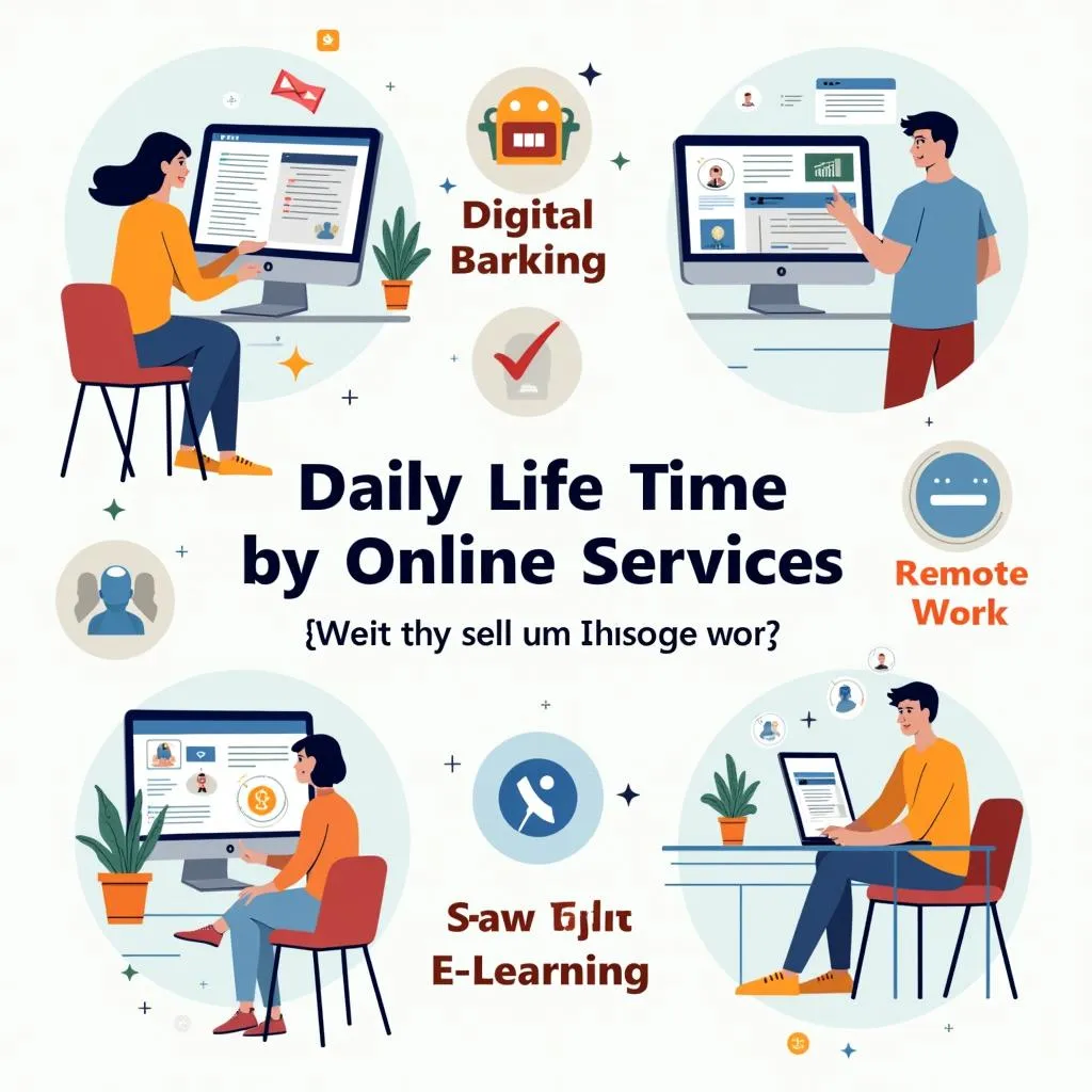 Impact of online services on daily life