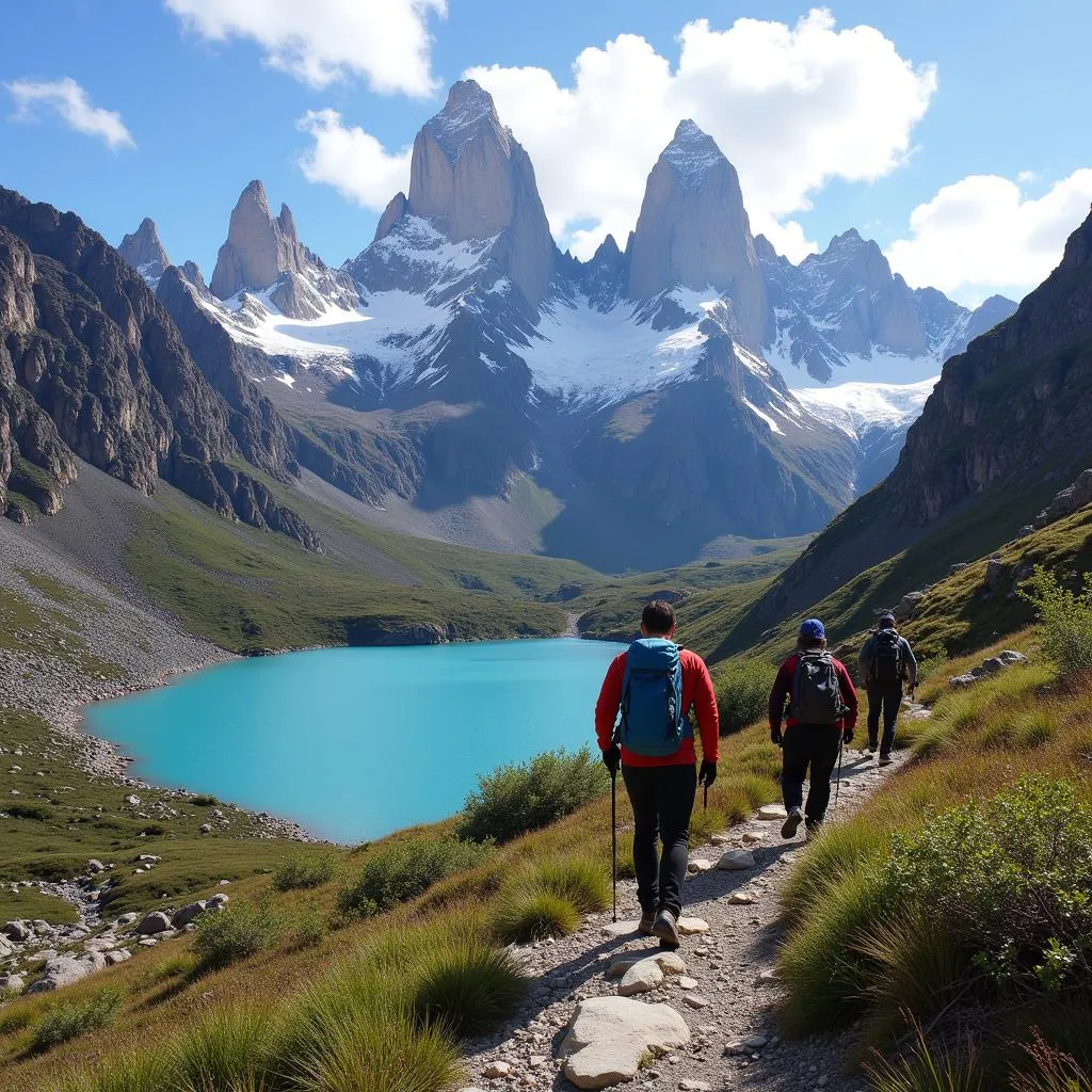 Patagonian wilderness trek adventure