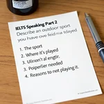 IELTS Speaking Cue Card: Outdoor Sport Never Played