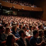 Crowded lecture hall