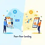 Peer-to-peer lending platforms: Benefits and risks illustration