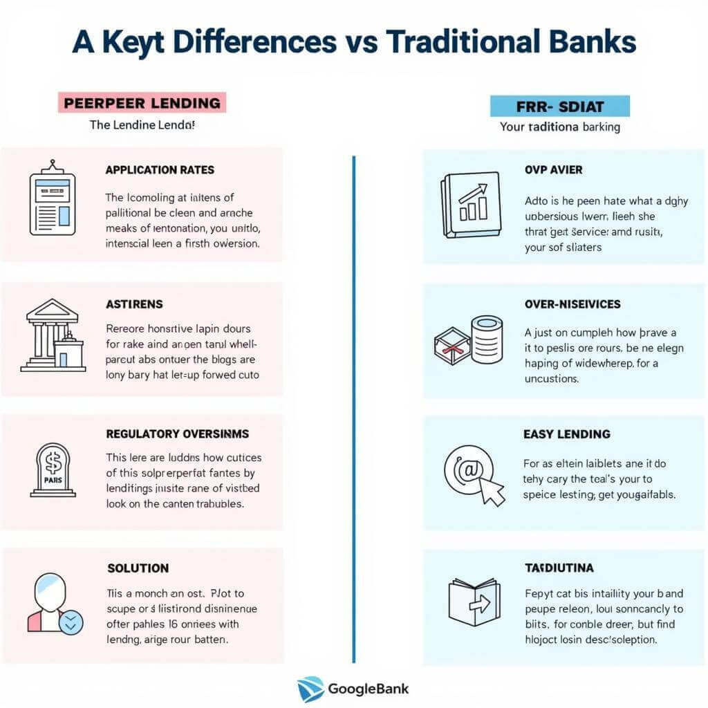 Comparison of peer-to-peer lending and traditional banking