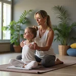 A mentor positively influencing lifestyle through yoga and mindfulness