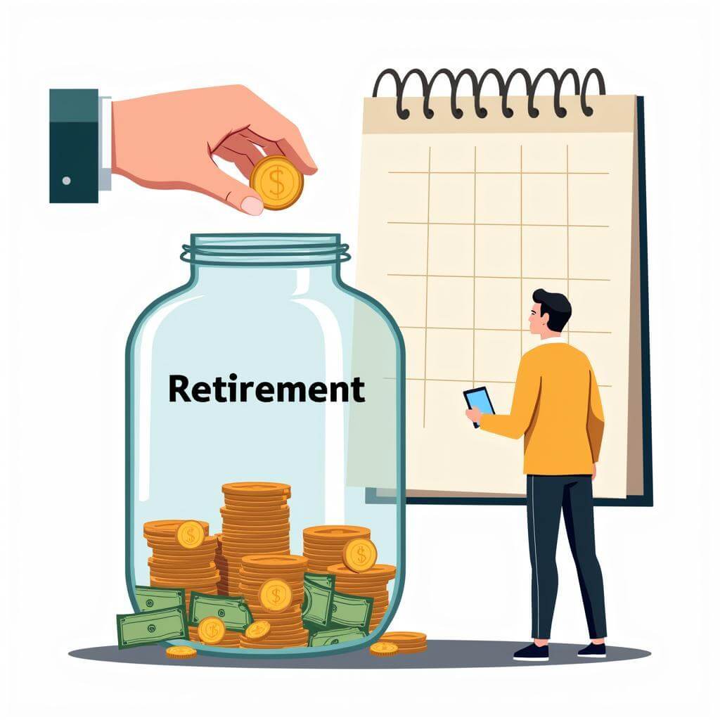 Personal savings habits for retirement security