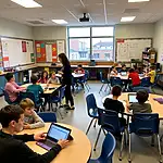 Personalized learning environment classroom setup