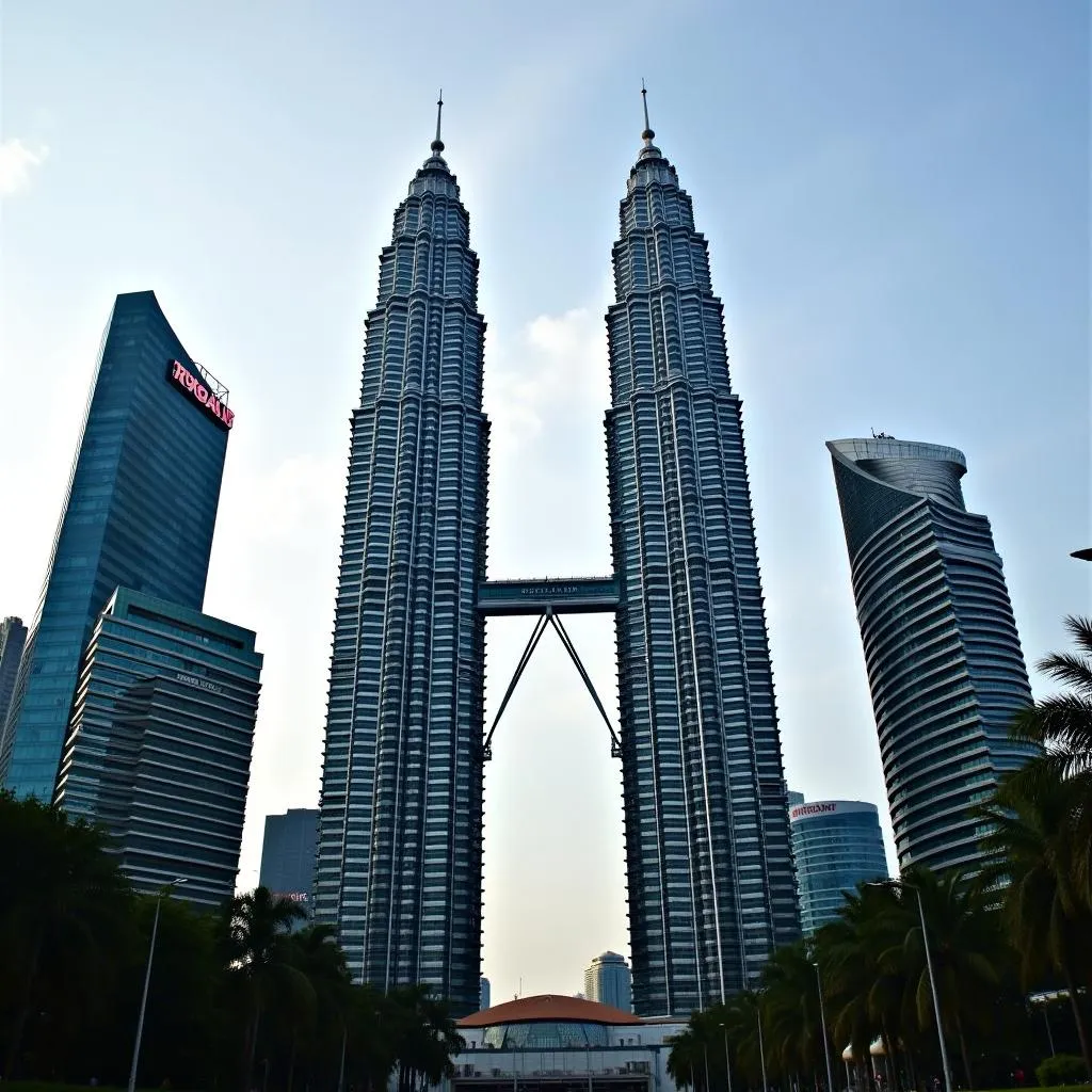 Petronas Twin Towers in Kuala Lumpur