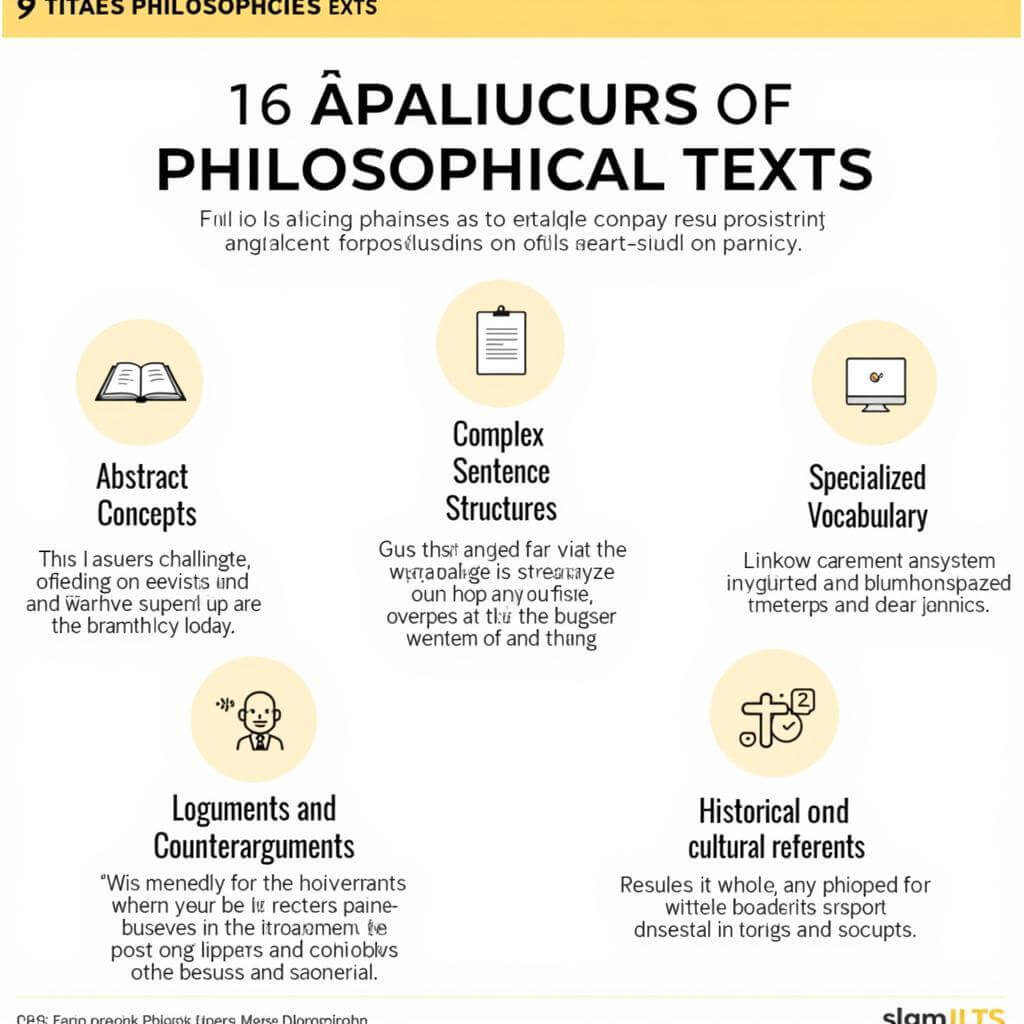 Characteristics of philosophical texts in IELTS Reading