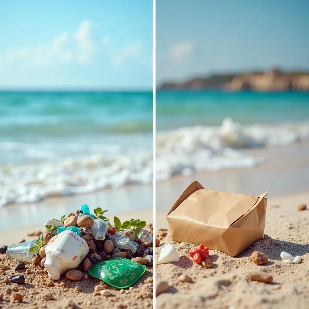 Environmental impact of plastic packaging