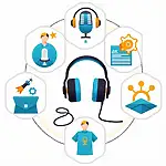 Diverse podcasts for IELTS listening practice