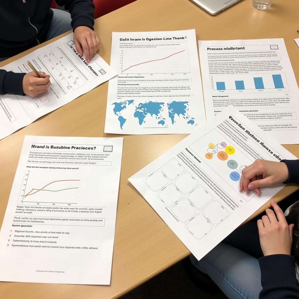 Practicing Various IELTS Task 1 Question Types