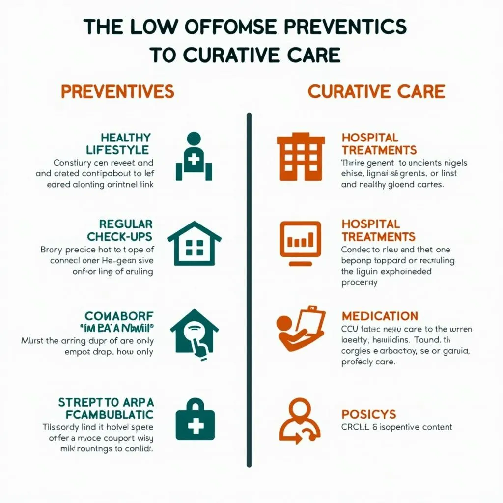 Comparison of Preventive and Curative Care