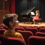 Keeping a promise to attend sister's piano recital