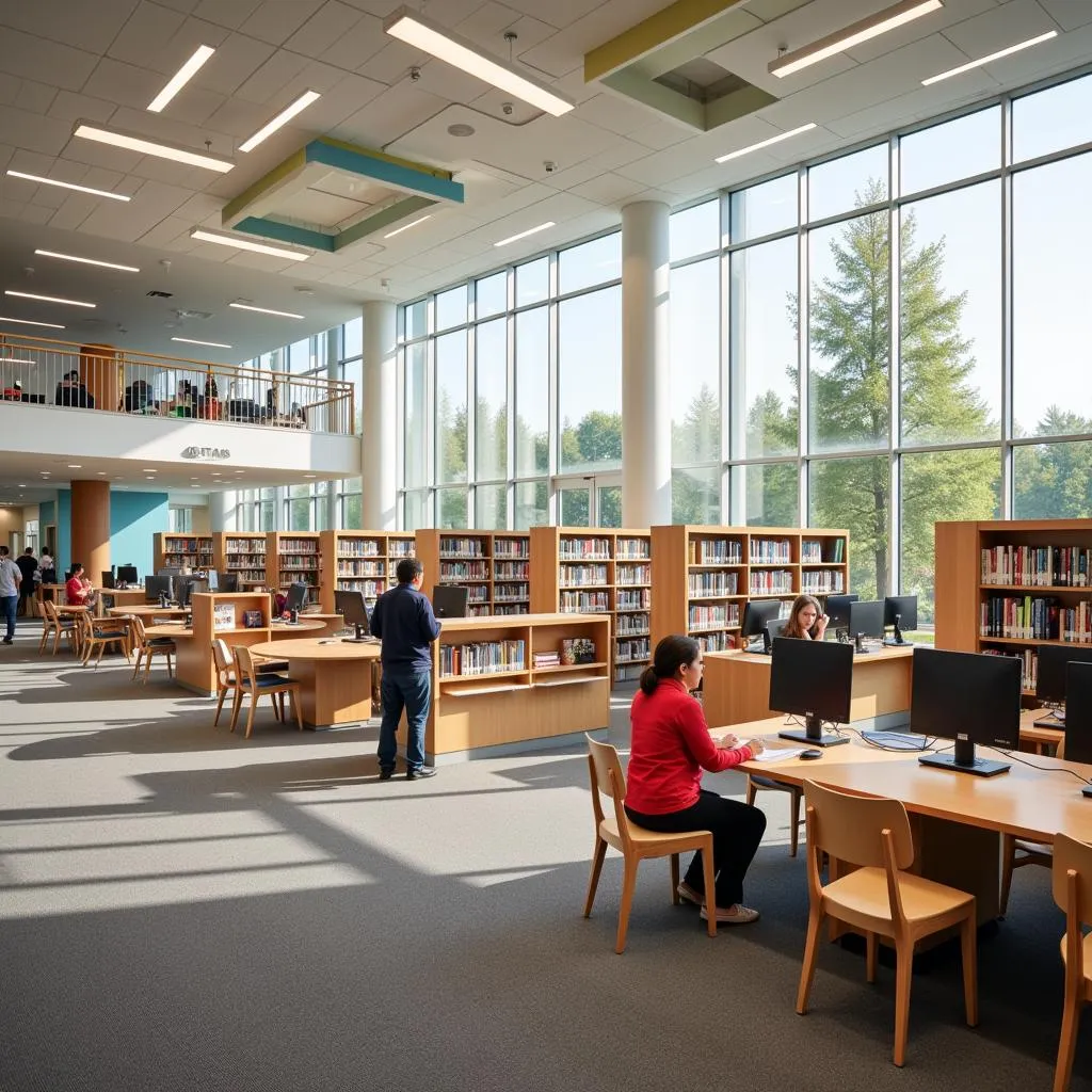 Renovation of a public library