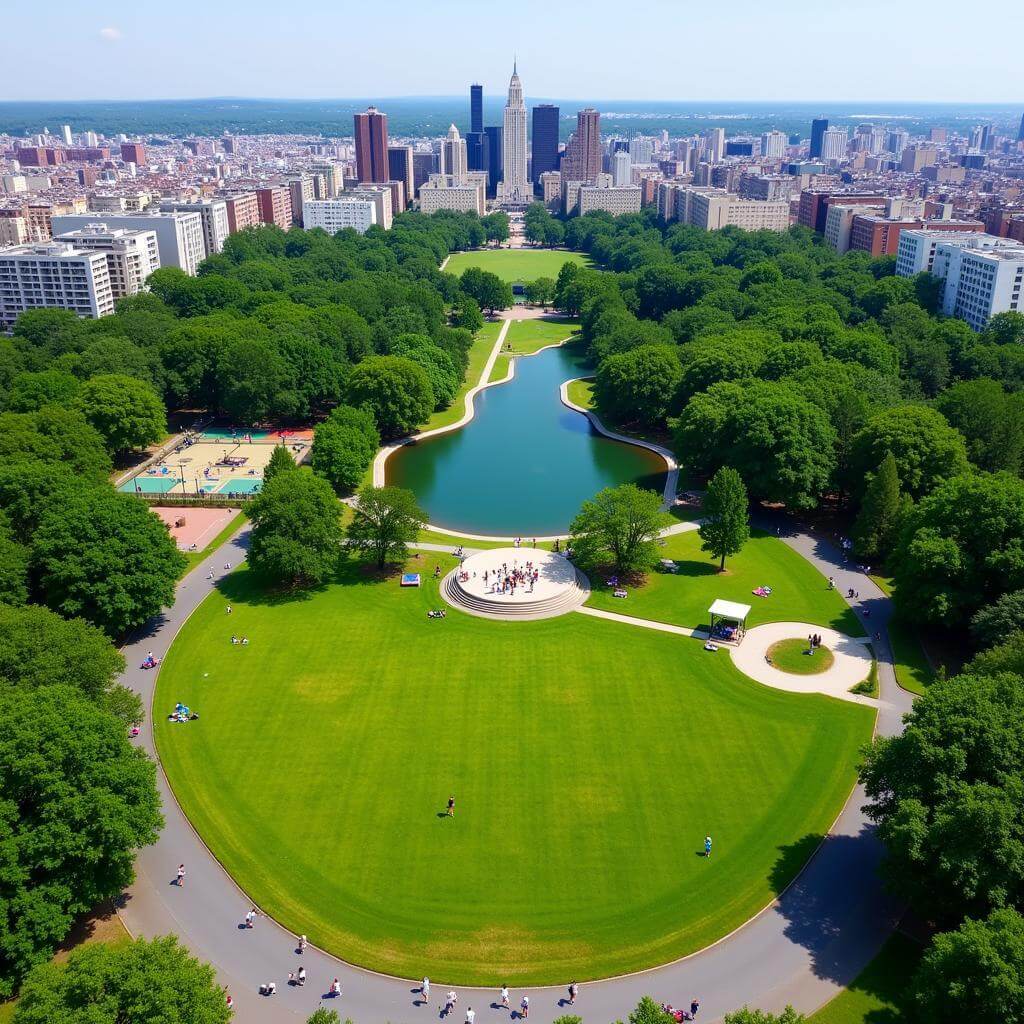 Central Park: A green oasis in the heart of the city