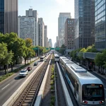 Comparing public transportation and road expansion solutions