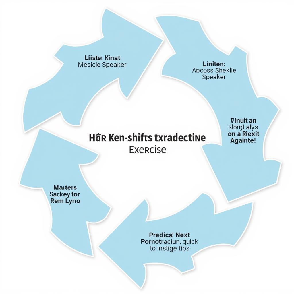 Rapid Speaker Transition Exercise Diagram