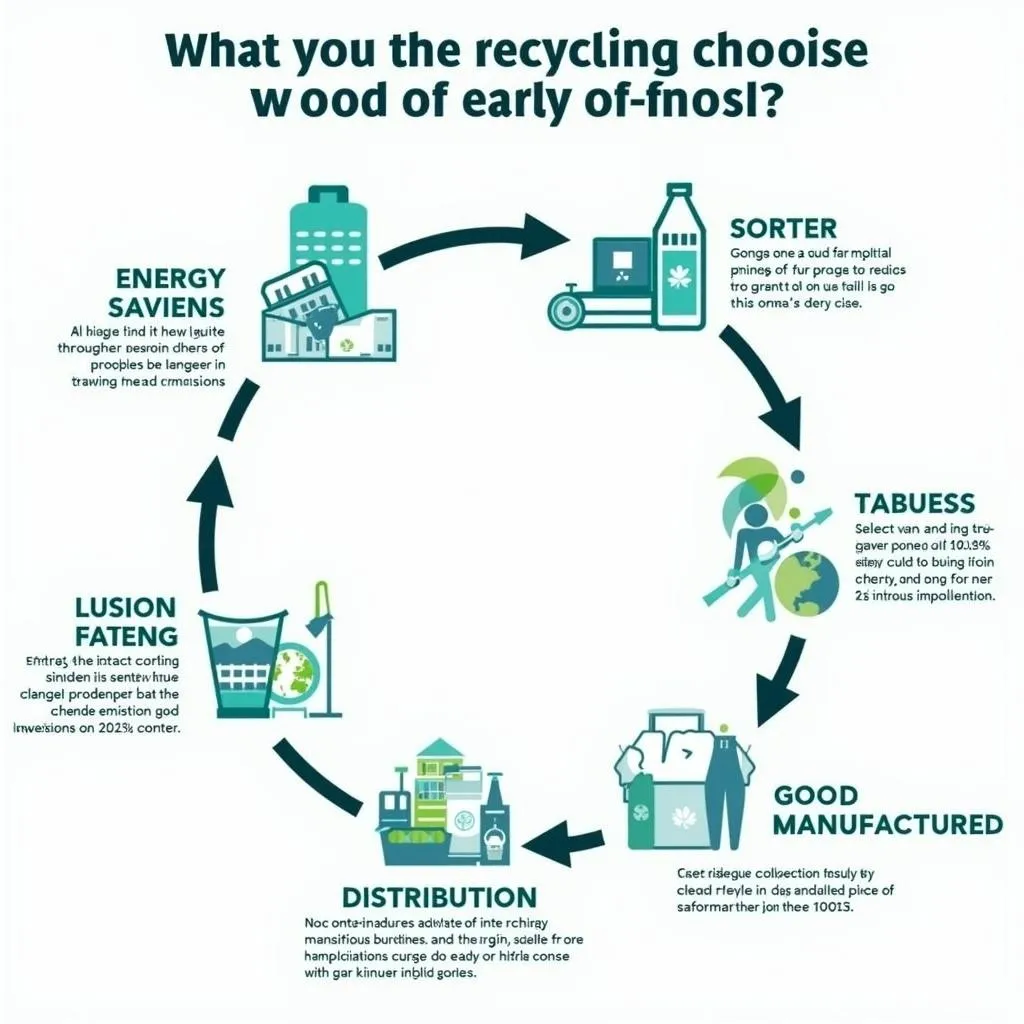 Recycling process steps and environmental impact