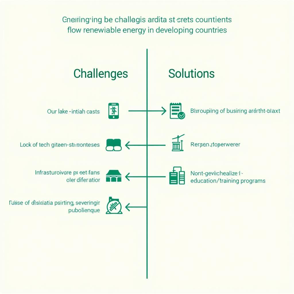 Challenges and solutions in adopting renewable energy