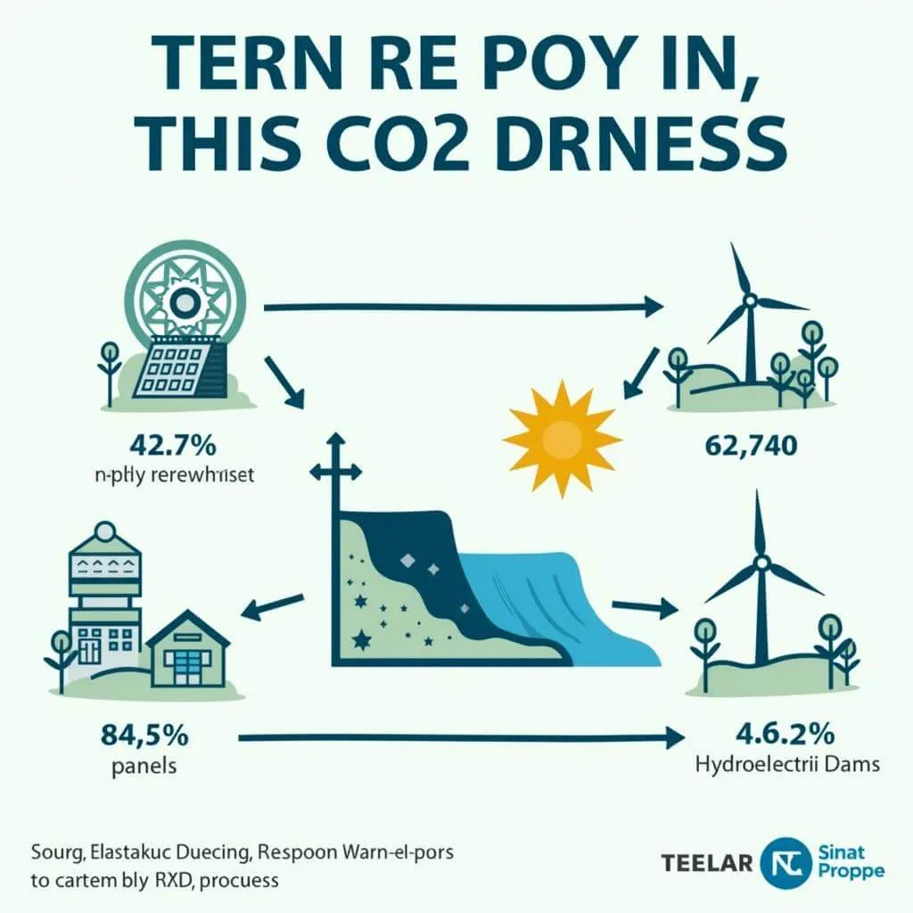 Renewable energy's role in carbon emissions reduction