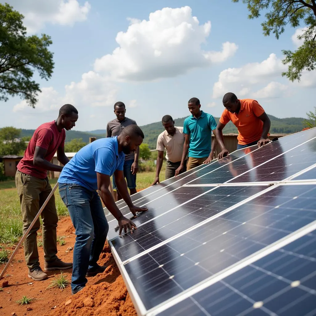 Implementing renewable energy in developing countries