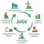 Renewable Energy Job Creation Infographic