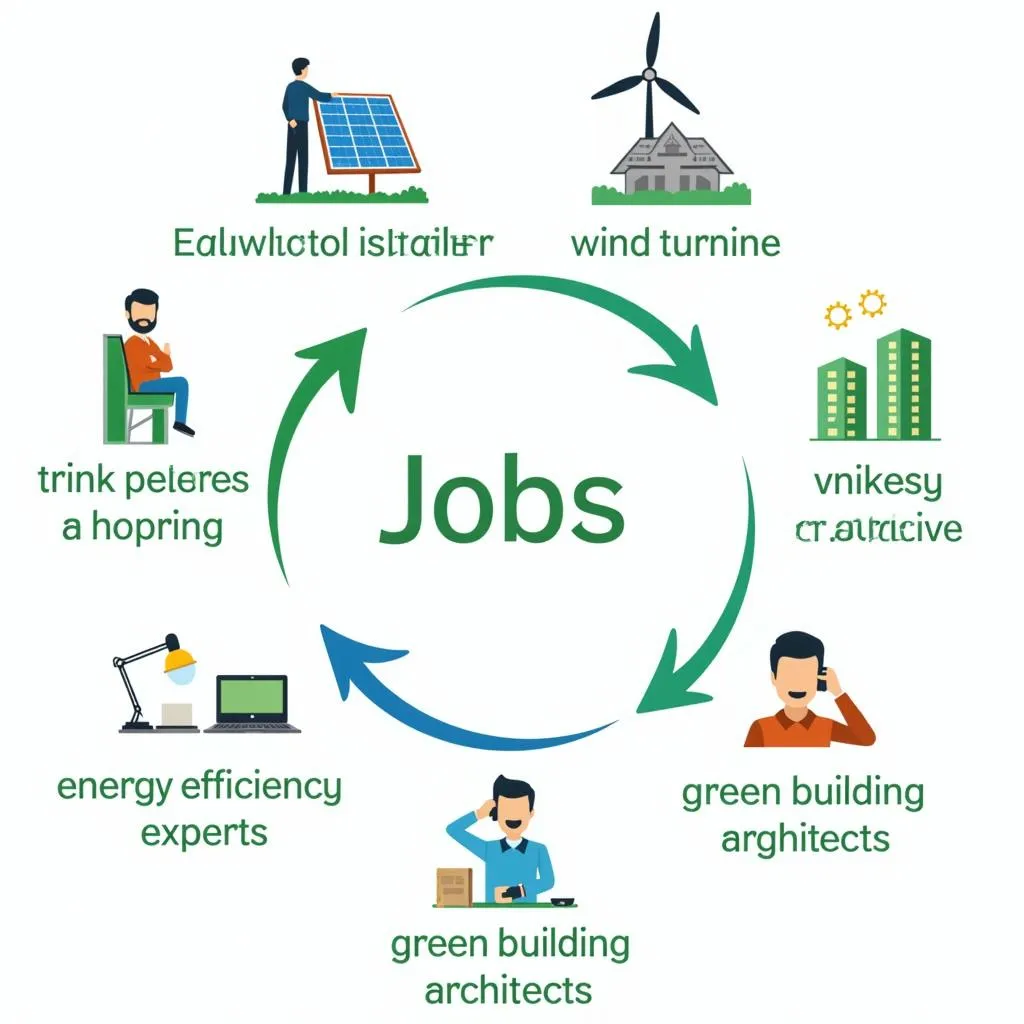 Renewable Energy Job Creation Infographic