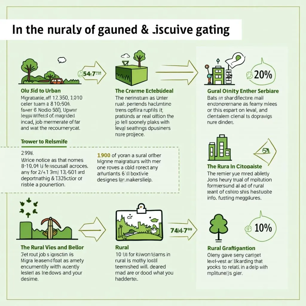 Rural to Urban Migration Infographic