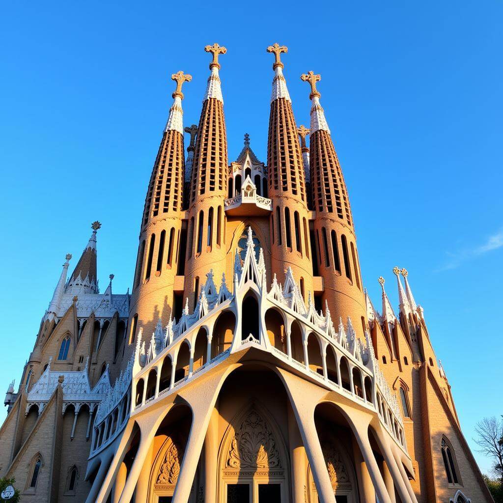 Sagrada Familia in Barcelona, Spain