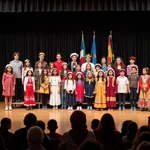 School assembly showcasing cultural diversity