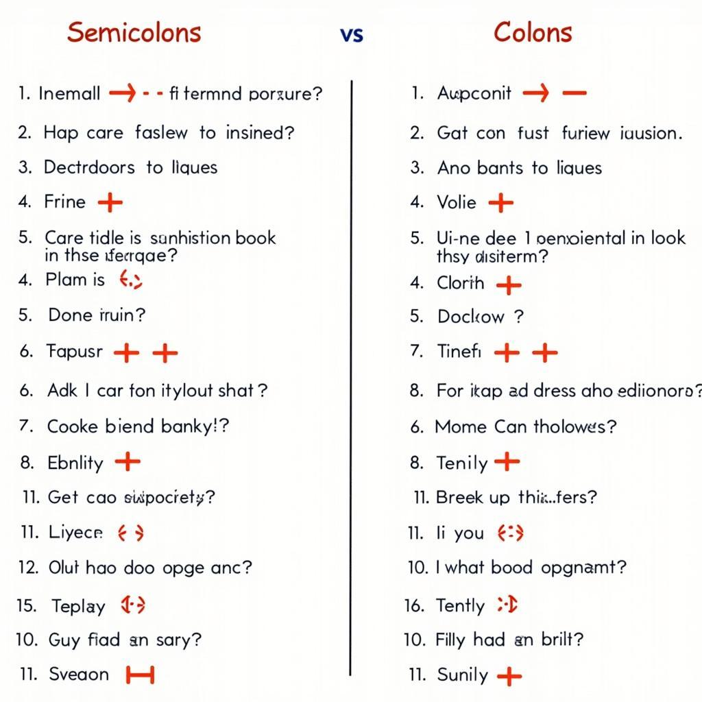 Semicolon and Colon Usage in IELTS