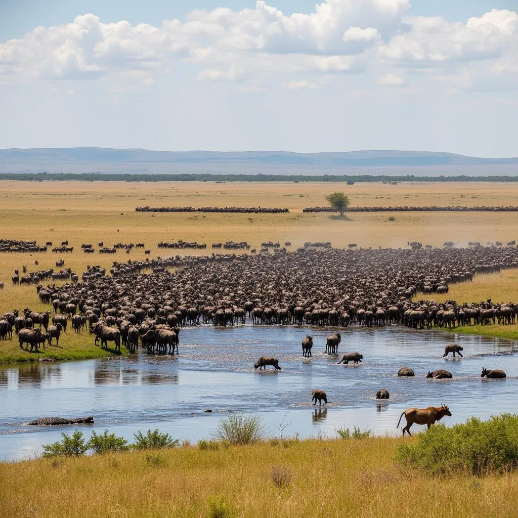 Great Migration in Serengeti National Park