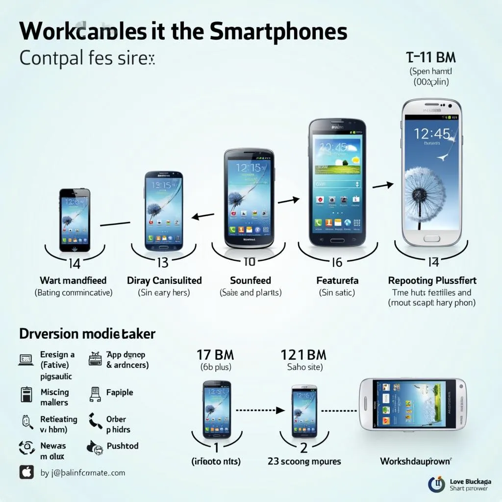 Smartphone evolution timeline for IELTS Speaking