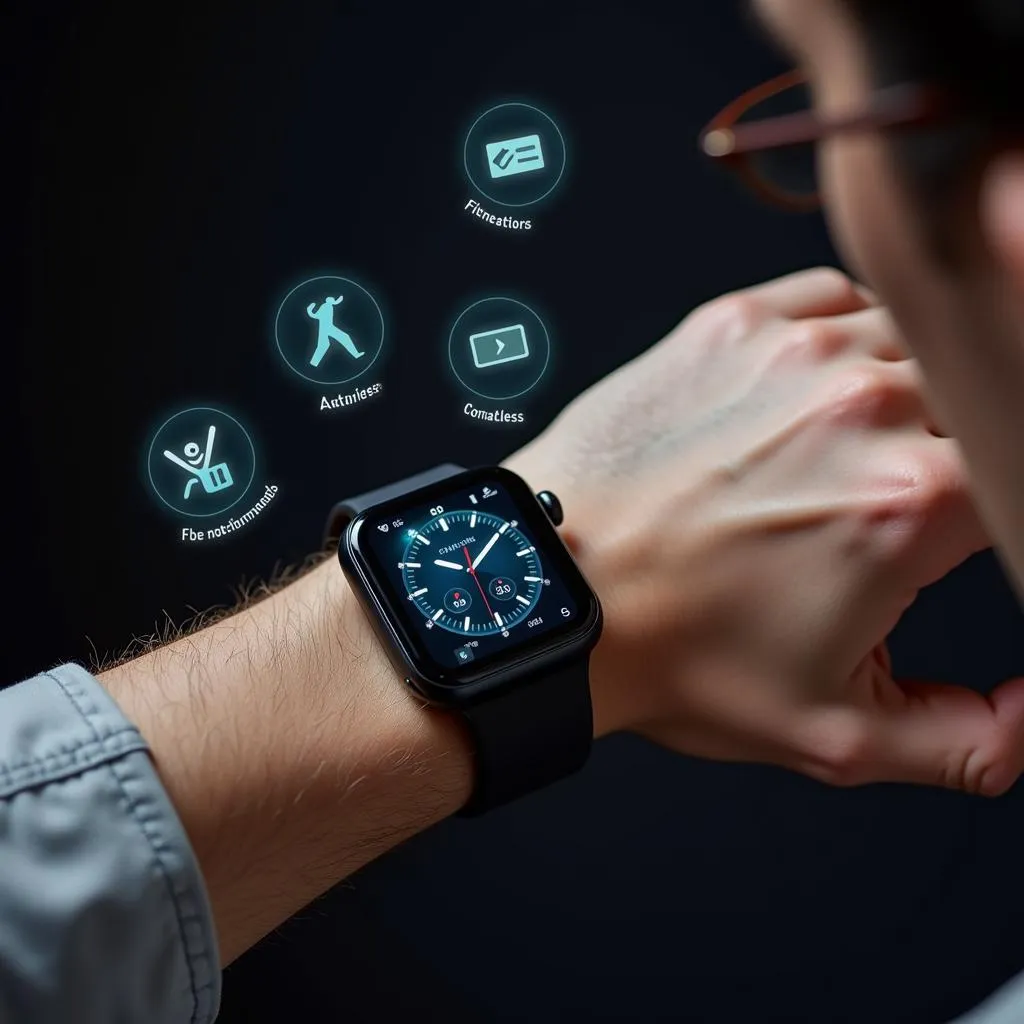 Smartwatch features for IELTS Speaking description