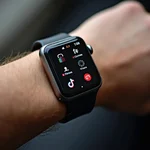 Smartwatch on a wrist