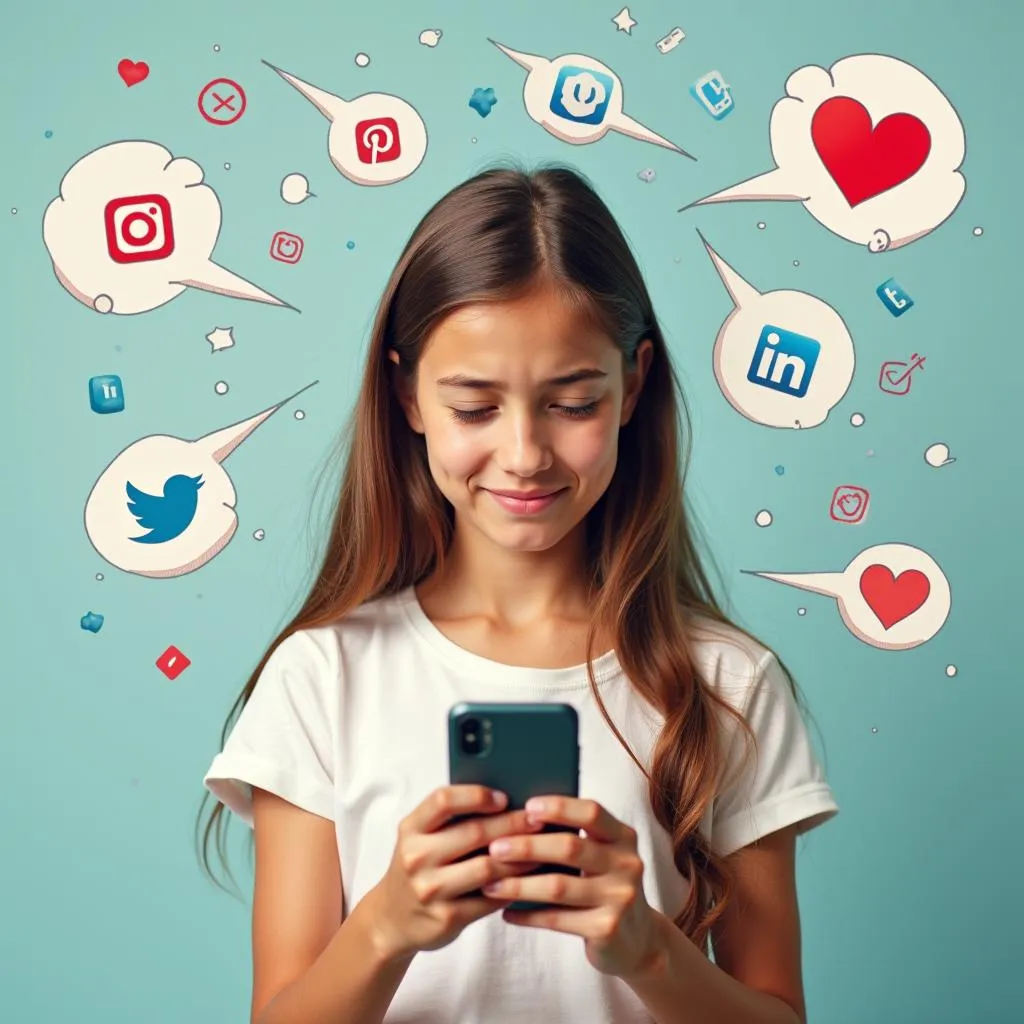 Social media's impact on teenage self-esteem