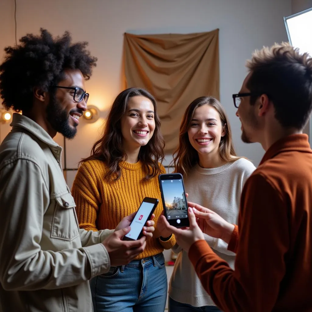 Social media influencers diverse group